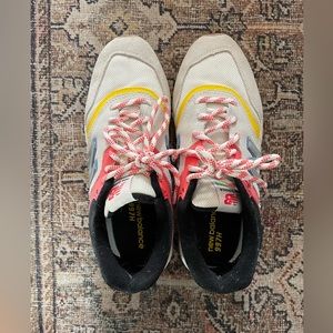 Colorful new balance sneakers